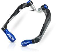 LFSKIUDS Universal Motorcycle Lever Guard Motorbike Handlebar Brake Clutch Protector with A 7/8" 22mm for K&awasaki J300 J 300 2014 2015 2016-2021(Blue)
