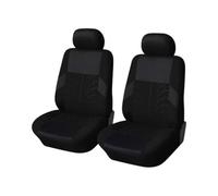 LFSYYD Car Seat Covers for Nissan Qashqai 2008-2013,2 Seats Car Seat Cushion Protector Full Surround Front Seat Comfortable Scratch Resistant Accessories,A/Black