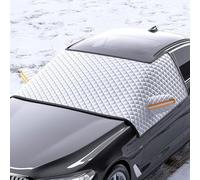 LFSYYD Car Windscreen Cover for Nissan Navara D22 Navara D40 Navara D40 S Navara Np300 Navara Np300, Magnetic Snow Covers Front Window Windshield Frost Ice Protection Foils UV Protective All Seasons