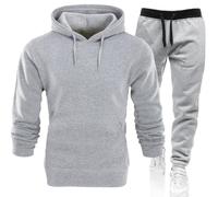 lFTEGUFKXS Men's Jogging Suit, Sports Suit, Fitness Streetwear, Tracksuit, Leisure Suit, Hoodie Set, Tracksuit6, M