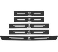 LFUPING 5pcs Car Sill Protectors Sticker for Suzuki Swift 2005-2010, Car Door Sill Scuff Cover Panel Step Protector Welcome Pedal Protector