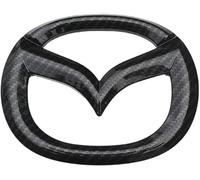 LFWCZS Car Badge Emblem for Mazda 3 2014-2018,Replacement Badge Grill Logo Letters Alloy Lettering Boot Emblem Decor Car Key Front Grill Wing Logo Badge Size Car Accessories