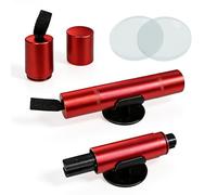 LFWZRY 2 Pcs Car Window Glass Breaker and Seat Belt Cutter, 2 in 1 Car Window Breaker, Emergency Escape Tool, Escape Tool with Seat Belt Cutter (Red)