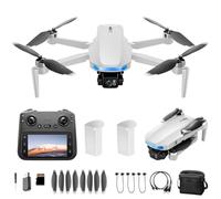 LFXLKVI S-X1Drones for Adults with Cameras 4K 1080P Dual batteries 60 Min Flight Time 5000 meters flight distance 5G dual-antenna GPS Folding mini aerial photography drone