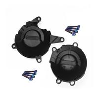 LFYEQZ Motorcycles Engine Protection Cover Engine Stator Guard Case For K&awasaki For Z300 For NINJA300R 2014 2015 2016 Motorcycle Engine Stator Cover(A-Set-BL)