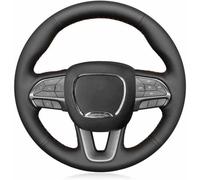 LFZDFSD Hand-sewn car steering wheel cover for Dodge for Challenger Charger 2015-2021 Car steering wheel cover