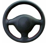LFZDFSD Hand-sewn car steering wheel cover for Seat for Leon 1999-2004 for Polo 1999-2002 Car steering wheel cover