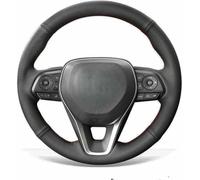 LFZDFSD Hand-sewn car steering wheel cover for Toyota Corolla RAV4 2019-2022 Car steering wheel cover