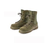 Lfzhjzc Breathable Men Desert Boots Tactical Military Boots Ultralight Combat Boots Outdoor Hiking Shoes Army Boots Large (Color : Green, Size : 7.5 UK)