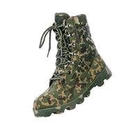 Lfzhjzc Camouflage Men's Tactical Boots, Comfortable Lightweight Tactical Boots for Men,Premium Combat Boots Men (Color : Camouflage, Size : 42)