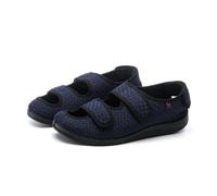 Lfzhjzc Neuropathy Shoes for Women,Adjustable Strap Wide,Extra Wide Shoes for Women,Comfortable Breathable,Diabetic Shoes for Women,Indoor Outdoor Unisex(Blue,8 UK)