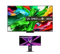 LG 100" QNED evo AI QNED86 AI MiniLED TV + 34" UltraGear™ OLED Curved Gaming Monitor Bundle