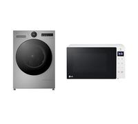 LG VX70 Series AI Direct Drive WiFi-enabled 11 kg 1400 Spin Washing Machine - Silver, Silver/Grey