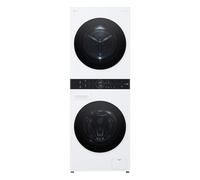 LG WT1210WWF Washer Dryer, 12kg/10kg, 1400 Spin, White, A Rated, Freestanding A
