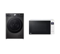 LG AI DD™ ezDispense™ 13kg Front Load Washing Machine Platnium Black F4Y913BCTA1