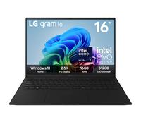 LG 16" gram AI, Copilot+ PC, Windows 11 Home, Intel® Lunar Lake Processor, Obsidian Black 16Z90TLG.AU75A1