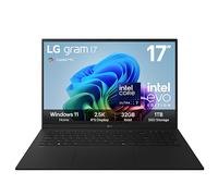 LG 17" gram AI, Copilot+ PC, Windows 11 Home, Intel® Core™ Ultra Processor, Black 17Z90TLG.AU88AN