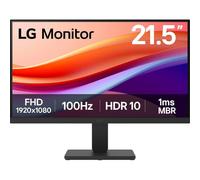 LG Monitor 22U401A-B, 22 Inch, Full HD 1080p, 100Hz, 5ms GtG, VA Panel, HDR10 Smart Energy Saving, Anti-Glare, HDMI, D-Sub, Matte Black