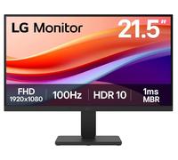 LG Monitor 22U401A-B, 22 Inch, Full HD 1080p, 100Hz, 5ms GtG, VA Panel, HDR10 Smart Energy Saving, Anti-Glare, HDMI, D-Sub, Matte Black