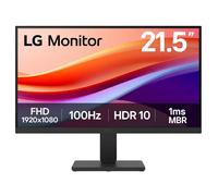 LG Monitor 22U401A-B, 22 Inch, Full HD 1080p, 100Hz, 5ms GtG, VA Panel, HDR10 Smart Energy Saving, Anti-Glare, HDMI, D-Sub, Matte Black