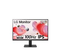LG Electronics Monitor 24MR400-B, 24 Inch, Full HD 1080p, 100Hz, 5ms GtG, IPS Panel, AMD FreeSync, Smart Energy Saving, Anti-Glare, HDMI, Matte Black