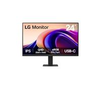 LG 24U631A-B 24-Inch Desktop PC Screen - IPS Panel QHD Resolution (2560 x 1440), 5ms 100Hz, HDR 10, sRGB 99% (CIE1931), Tiltable, HDMI 2.0, USB-C (15W)