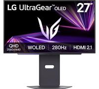 LG 27" Quad HD 280Hz OLED Gaming Monitor with FreeSync™ Premium Pro and NVidia G-Sync - Black, Black