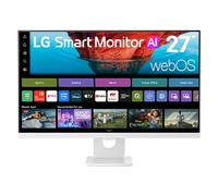LG 27" Smart Monitor™ AI U7s monitor, 4K UHD IPS, webOS, USBC (PD 65W), ThinQ, White 27U731SBW