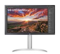 LG 27" UltraFine™ Monitor, UHD 4K IPS Screen, VESA DisplayHDR™ 400, DCIP3 95% (Typ.), Black 27UP85ZKW