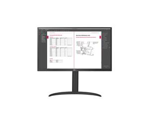 LG 27BP55U-B 27" IPS Monitor, 3840 x 2160 4K UHD, 5ms