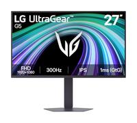 LG 27G550B UltraGear™ G5 Gaming Monitor 27" FHD IPS 300Hz | 1ms, HDR10, G-SYNC Compatible, FreeSync Premium, Height/Tilt/Pivot/Swievel Adjustable Stand, HDMI & DP