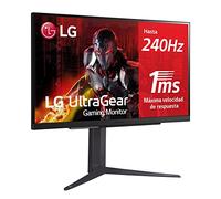 LG 27GR83Q-B Ultragear Gaming Monitor, 27", IPS Screen: 2560 x 1440px, 16:9, Nvidia G-Sync, AMD FreeSync Premium, Black