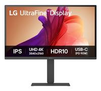 LG UltraFine Monitor 27U730A-B - 4K UHD IPS 27 inch, 60Hz, 5ms GtG, HDR10, Home/Office Display, Eye Care features, Built-in Speakers, HDMI, DisplayPort, USB-C with 90W PD, Black