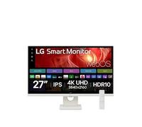 Lg 27U731Sa-W 27In Ips White Multimedia Smart Monitor White