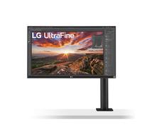 Lg 27UN880-B Ultrafine Monitor 27A UHD (3840 x 2160) IPS Display sRgB 99 color gamut VESA DisplayHDR 400 USB Type-c Ergo Stand - Black