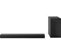 LG 3.1 Soundbar with Wireless Subwoofer - Black, Black
