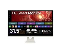 LG 32U721SA-W 32 inch 4K UHD HDR Smart Gaming LED Monitor, White