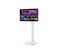32” LG Smart Monitor Swing, 4K IPS Touch Display, Adjustable Stand with Wheels, webOS, White 32U889SAW
