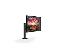 LG 32UN880 ERGO Monitor 31.5" UltraHD 4K LED IPS HDR, 3840x2160, AMD FreeSync 60Hz, HDMI 2.0, Display Port 1.4, USB-C, USB Hub, Speaker Stereo 10W, Uscita Audio, Flicker Safe, Stand ERGO, Nero