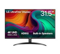 LG 32UR500K-B Ultrafine 32-inch 4K UHD (3840x2160) Computer Monitor HDR10 Built-in Speaker x2 OnScreen Control Reader Mode Flicker Safe Borderless Design HDMIx2 DisplayPort Black