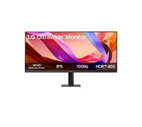 LG UltraWide Monitor 34U511A - UWFHD 1080p IPS 34 inch, 100Hz, 5ms GtG, DisplayHDR 400, Office and Desktop display, Reader Mode & Flicker Safe, Smart Energy Saving, DisplayPort, HDMI, Black