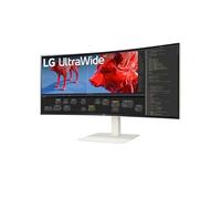 LG 38BR85QC-W computer monitor 96.5 cm (38") 3840 x 1600 pixels UltraWide Quad HD+ LCD White