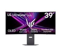 LG 39" UltraGear™ OLED Curved Gaming Monitor, 240Hz, 0.03ms (GtG), USBC (PD 65W), Black 39GX900AB