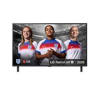 LG NANO90 NanoCell AI 4K HDR Smart TV 2025 - 43NANO90A6B, Black