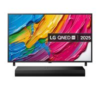 LG 43″ QNED AI QNED8E 4K Smart TV + US20A Soundbar Bundle 43QNED8EA6B.US20A