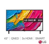 Lg 43Qned80A6A 43 Inch Qned 4K Ultra Hd Smart Tv Ai Processor Gen7 Webos Hdr10 Hlg