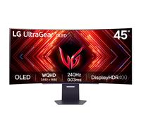 LG UltraGear 45 QHD 240Hz OLED Curved Gaming Monitor