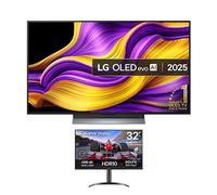 LG 48" OLED evo AI G5 TV + 32" UltraFine Monitor Bundle