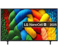 LG 50" NanoCell AI NANO80 4K Smart TV 2025 50NANO80A6B