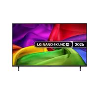 LG 50NU800B6LC Nano UHD AI NU80 4K Smart TV, α7 Processor Gen9, 60Hz, HDR10, Filmmaker Mode, Google Cast, Apple AirPlay 2, Model Year 2026